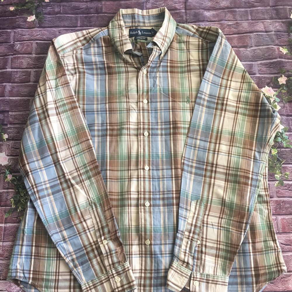Polo Ralph Lauren Men’s Multicolored Shirt Size L